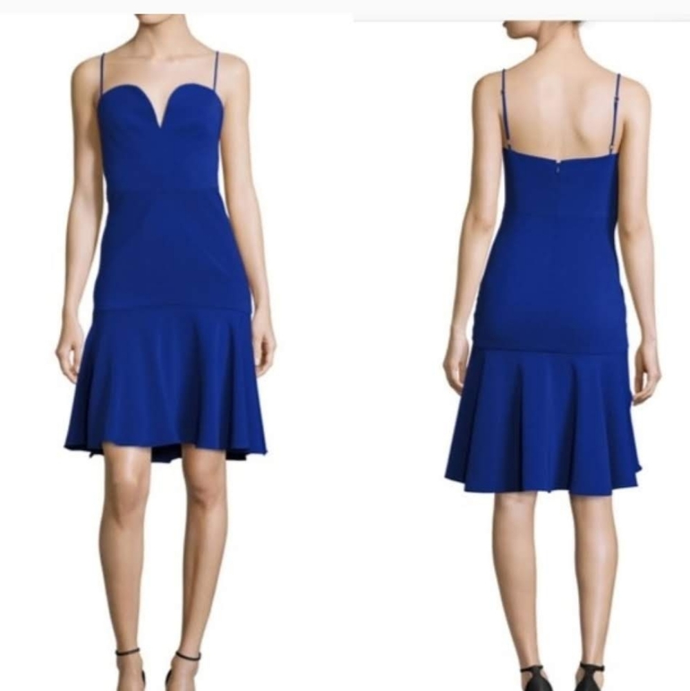 NWT: Milly royal blue Italian Caddy Dress 4 new